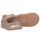 Baby Girls Rose-Gold Pre Walker Shoes, 1, hi-res